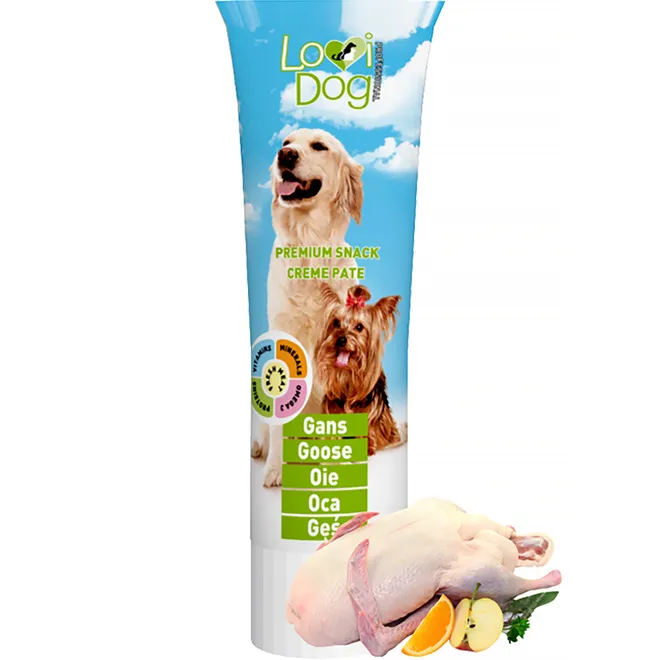 pasztet dla psa w tubce i misce