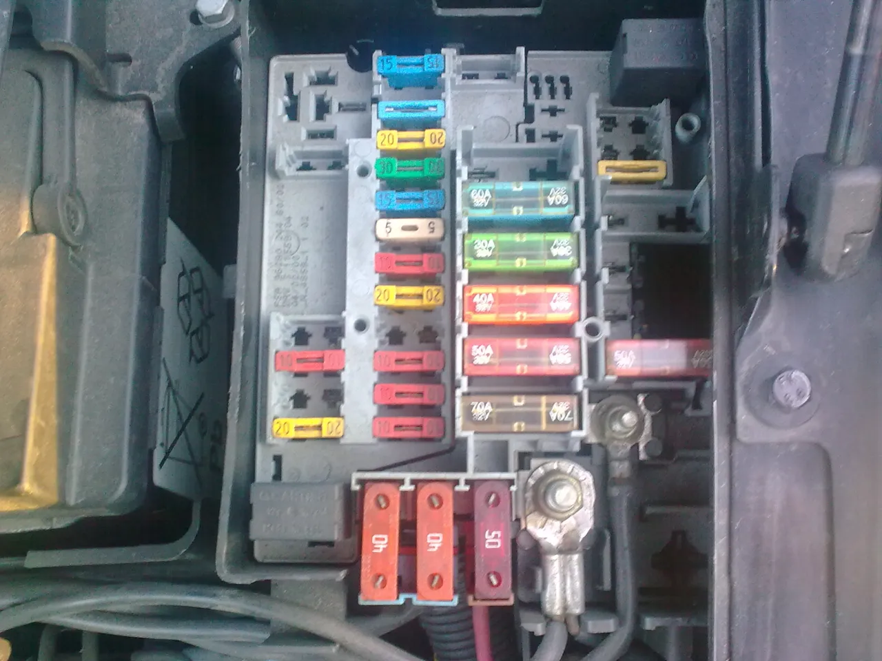 Citroen Xsara I sterownik centralnego zamka lokalizacja