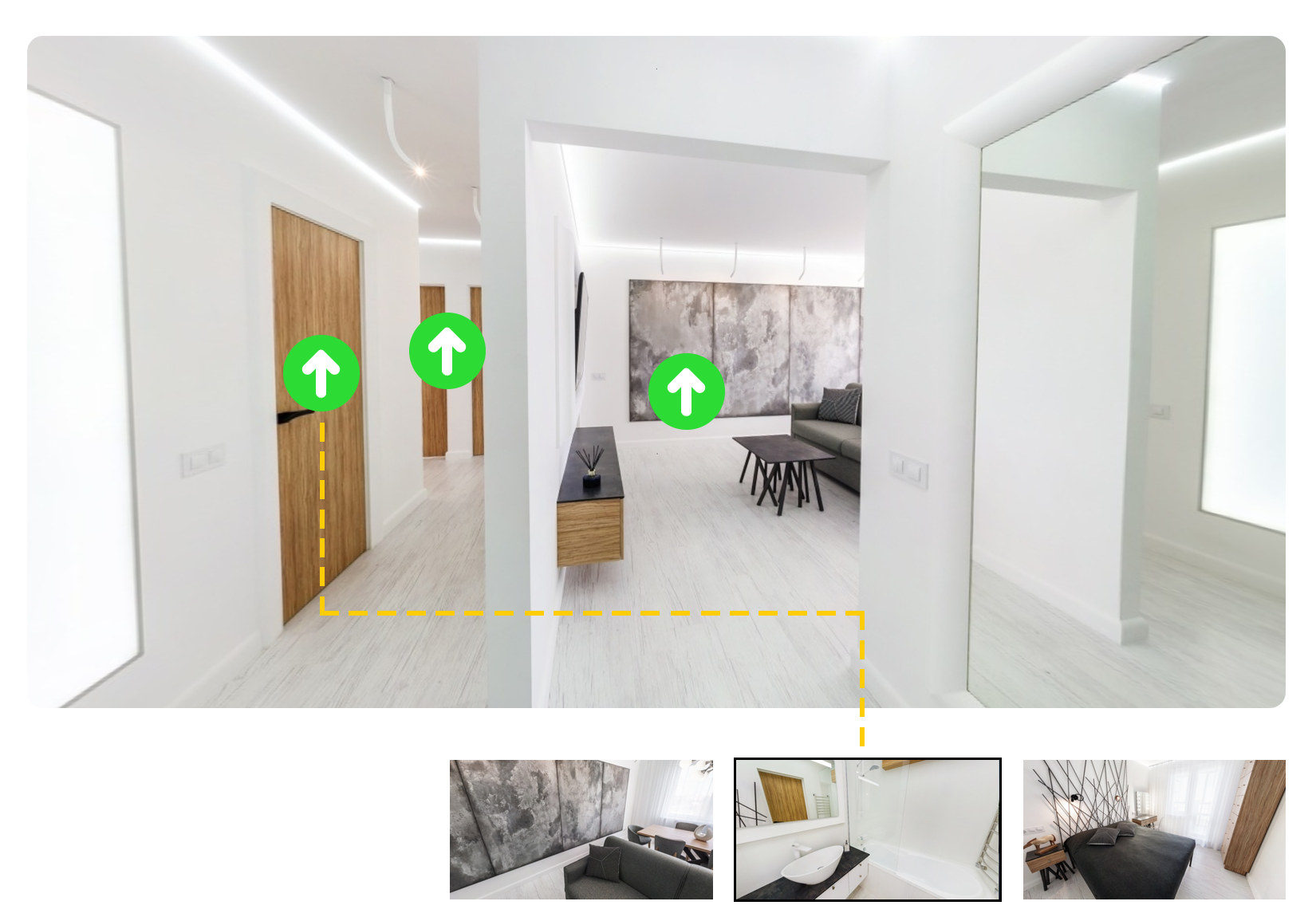 wirtualny spacer 360 nieruchomości