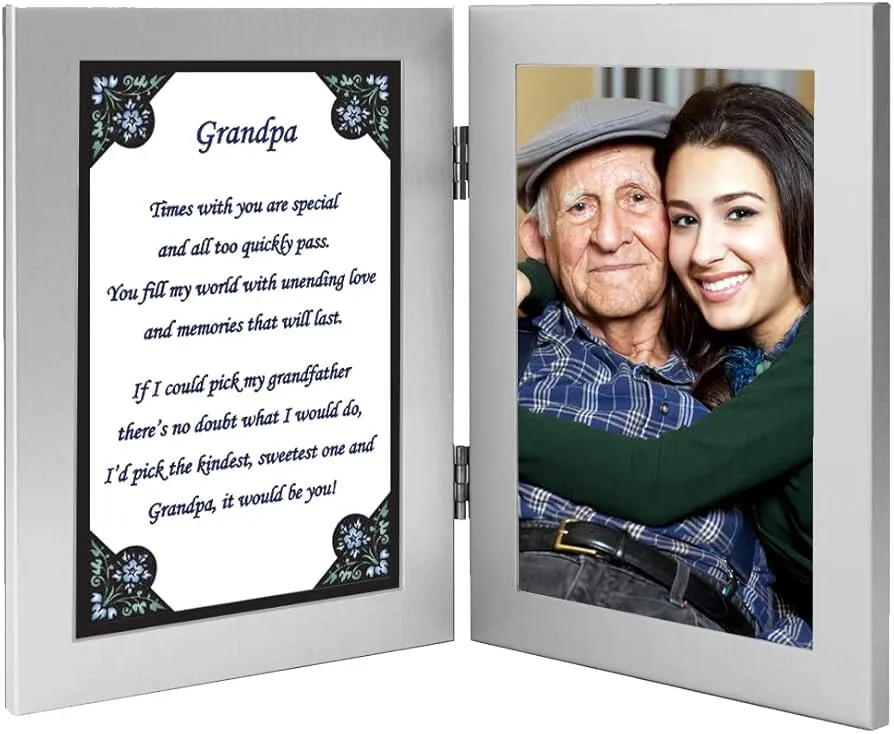 Enkelkind liest Opa Gedicht vor, verschiedene Gedichtstile