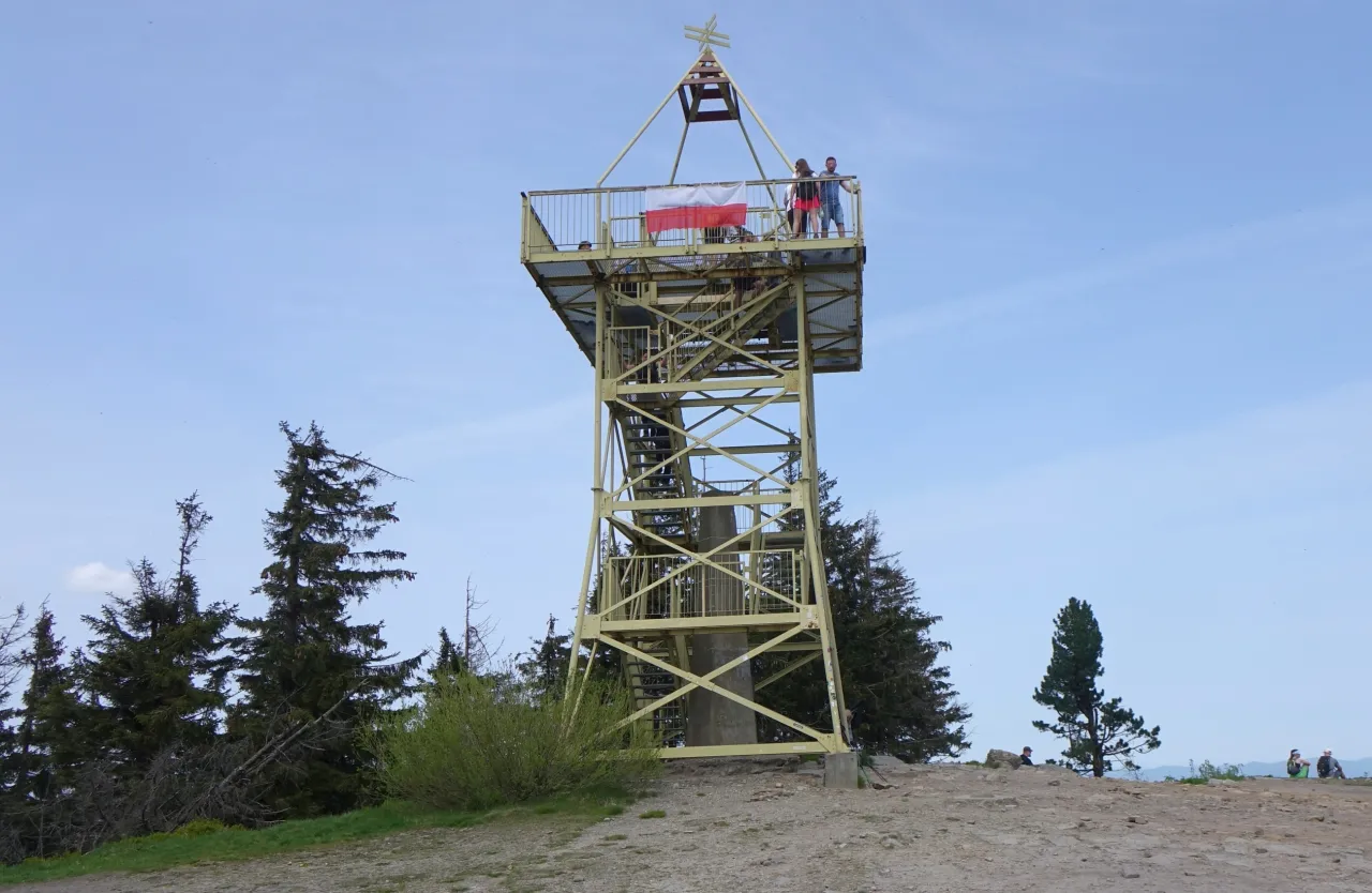 Barania Góra wieża widokowa