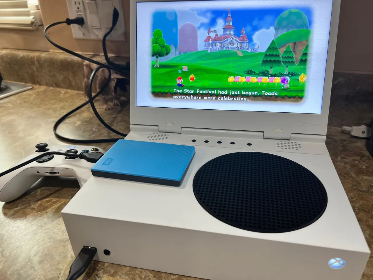 RetroArch interface Xbox Series S