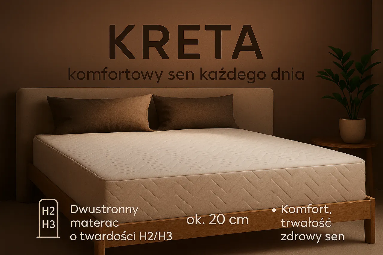 Komfortowy materac i zdrowy sen