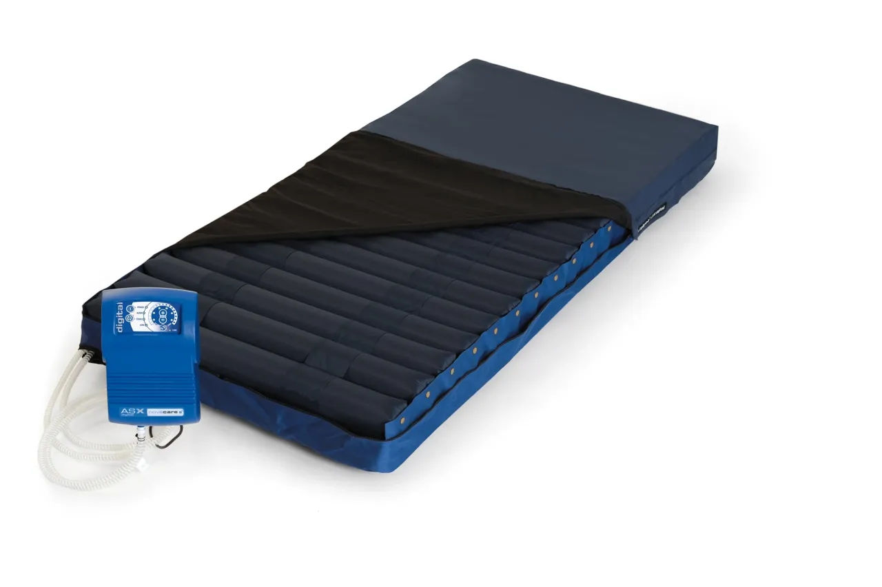 Materac przeciwodleżynowy zestaw (materac, pompa, przewody)