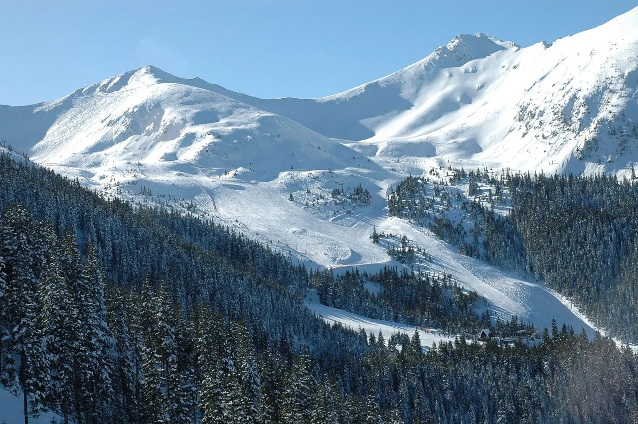 Kasprowy Wierch narty widok