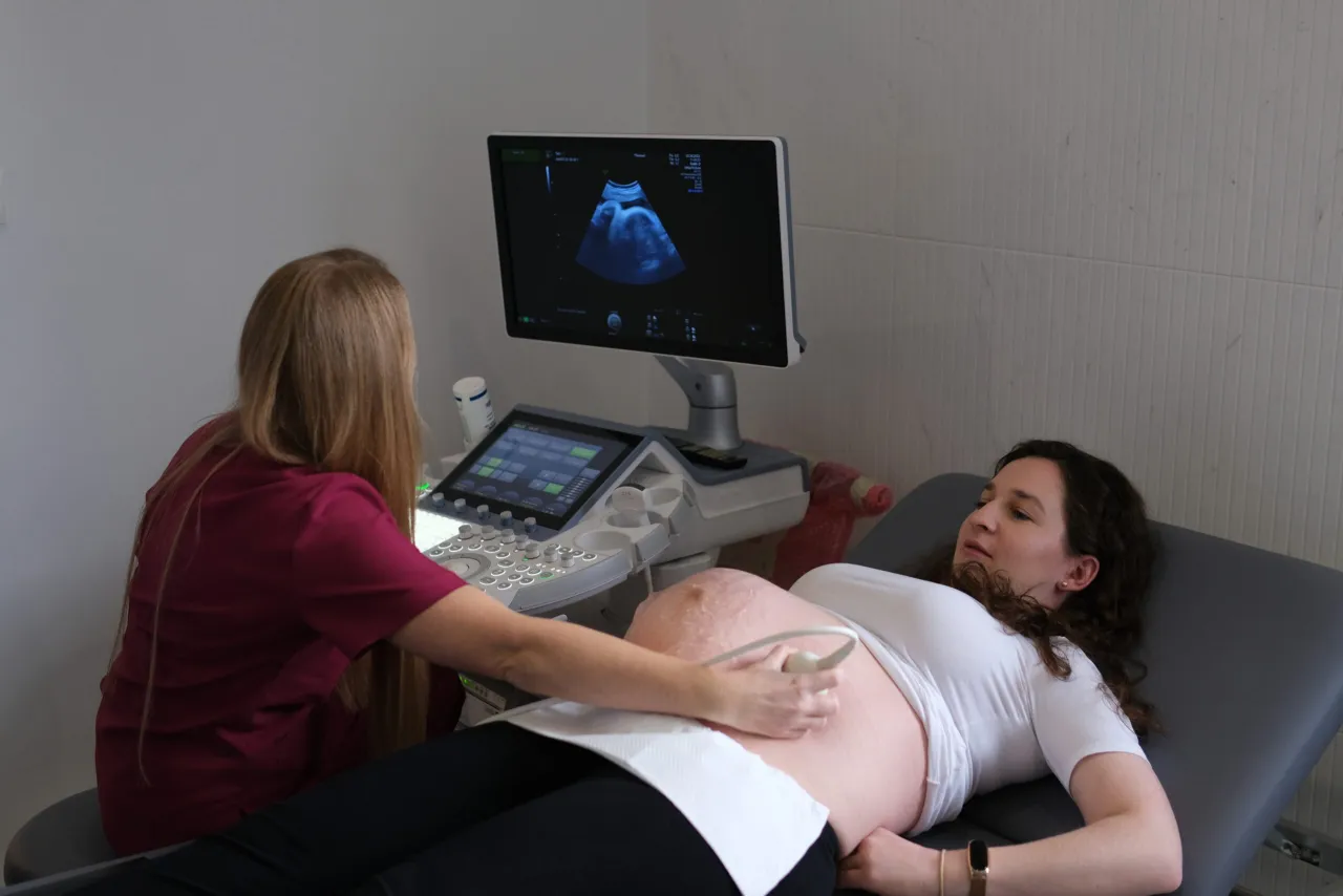 USG połówkowe termin ciąży