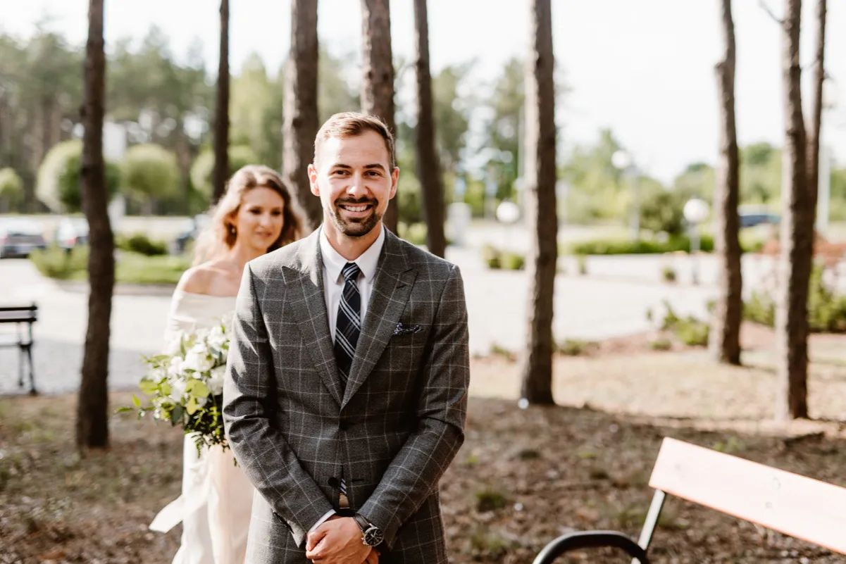para młoda z fotografem na spotkaniu, planowanie ślubu