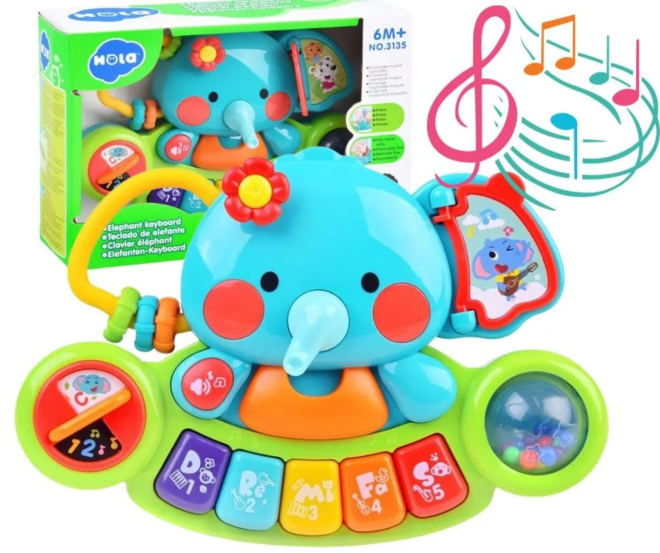 Zestaw zabawek sensorycznych dla 6-miesięcznego dziecka