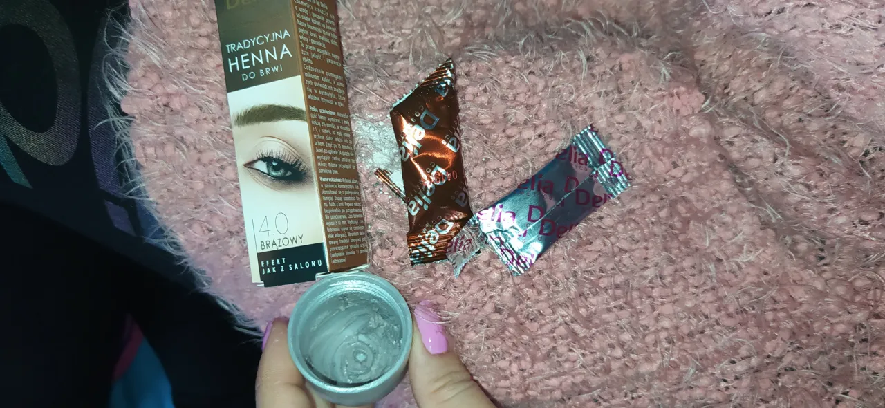 pr&oacute;ba uczuleniowa henna Delia