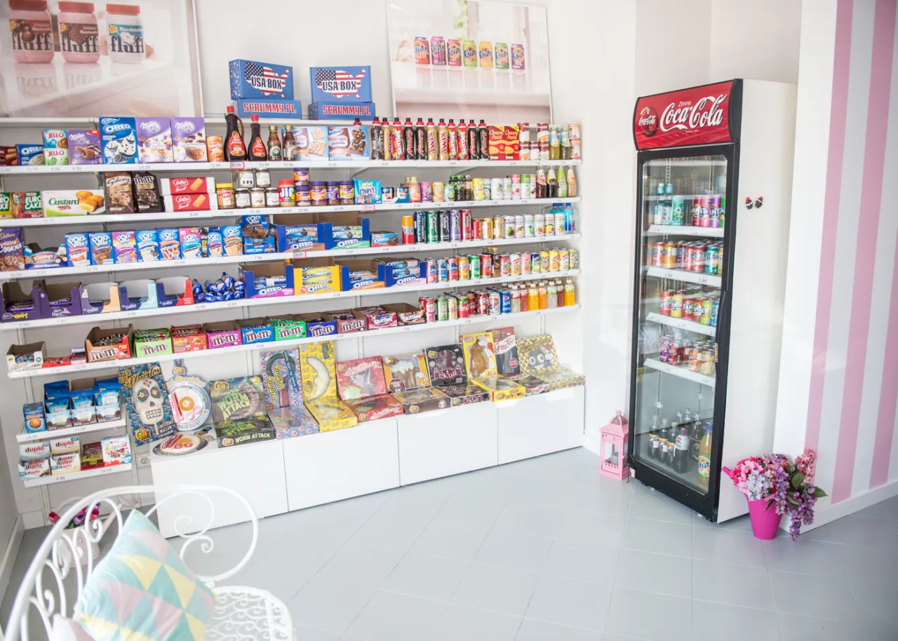 sklep z importowanymi słodyczami