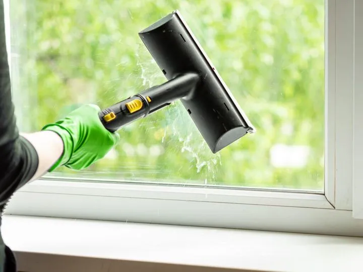 Narzędzia do mycia okien mikrofibra ściągaczka myjka parowa