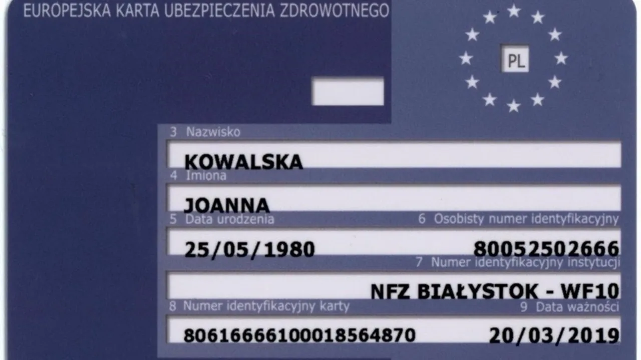 Karta EKUZ, sanatorium, wyroby medyczne NFZ