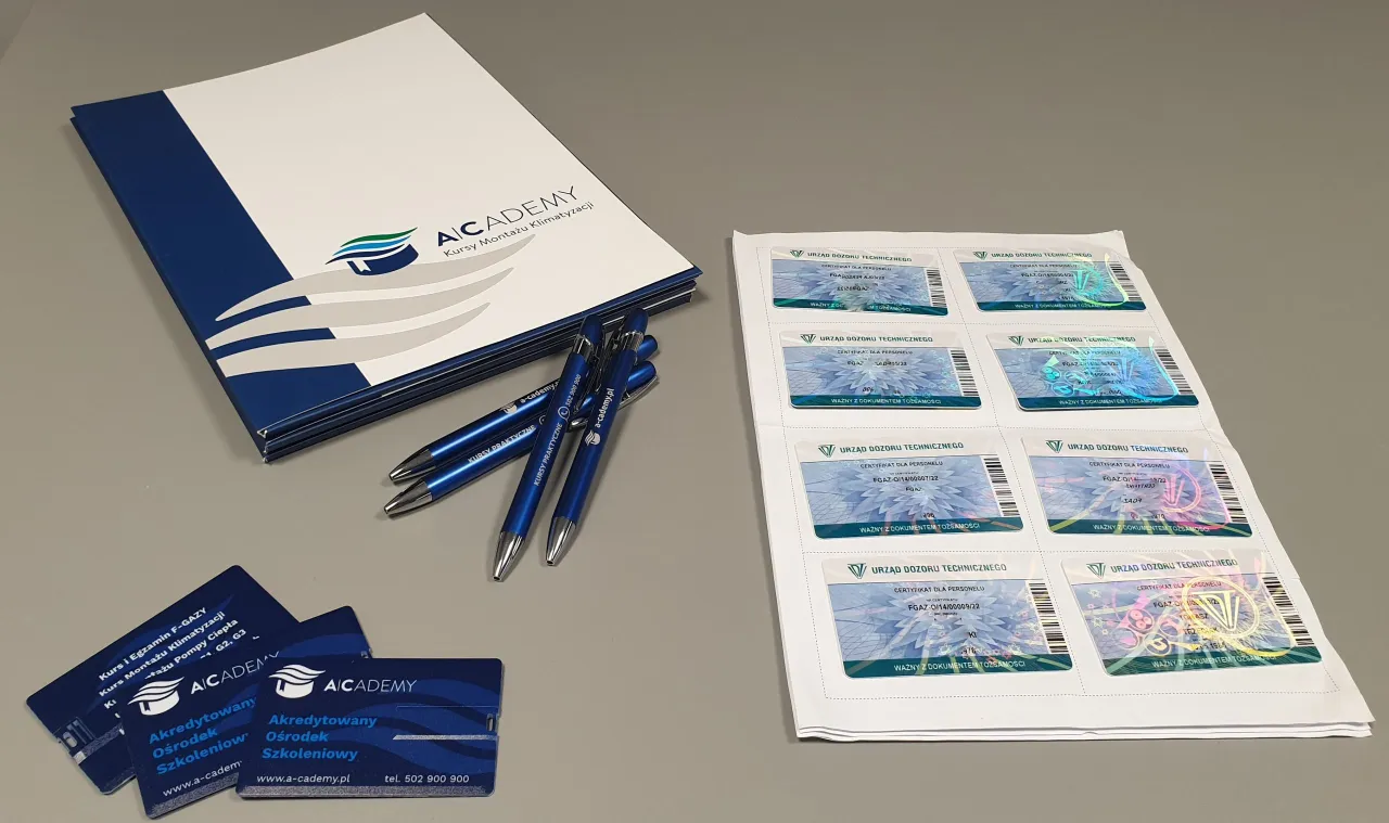 Certyfikat f-gazowy instalator klimatyzacji