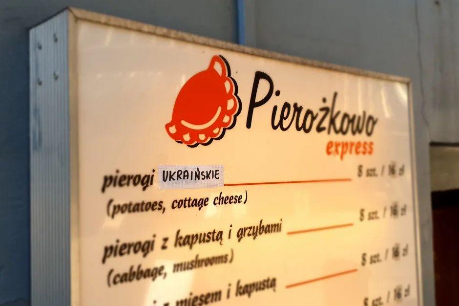 Pierogi ukraińskie vs pierogi ruskie nazwa na menu