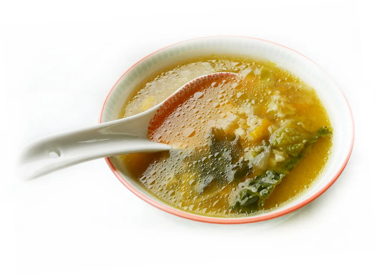 Minestra di riso con verdure di stagione