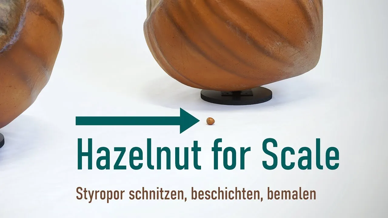 Styropor Skulptur beschichten bemalen