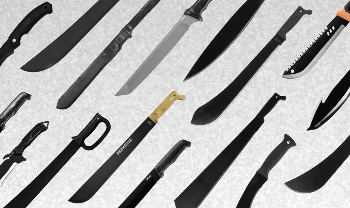 rodzaje kształty głowni maczet