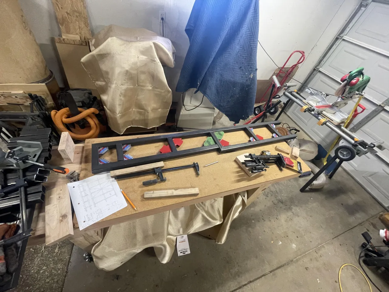 spawanie ramy stołu spawalniczego