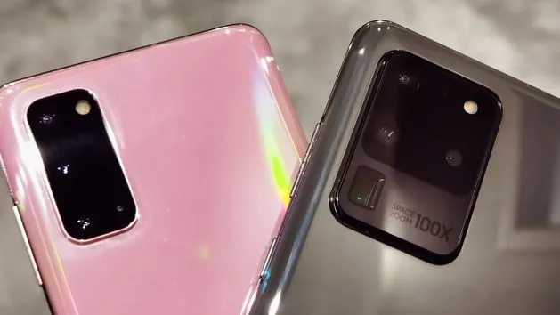 Samsung Galaxy S20 S20+ S20 Ultra por&oacute;wnanie aparat&oacute;w
