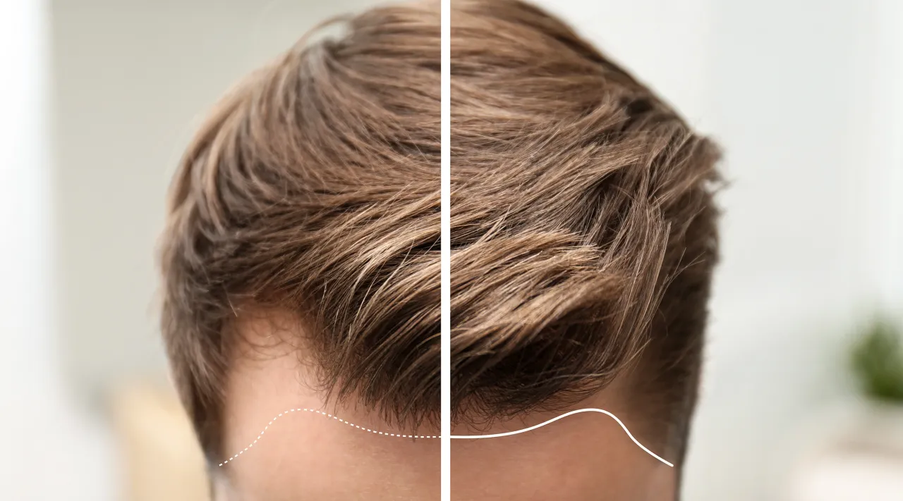 PRP Therapie Haare vorher nachher