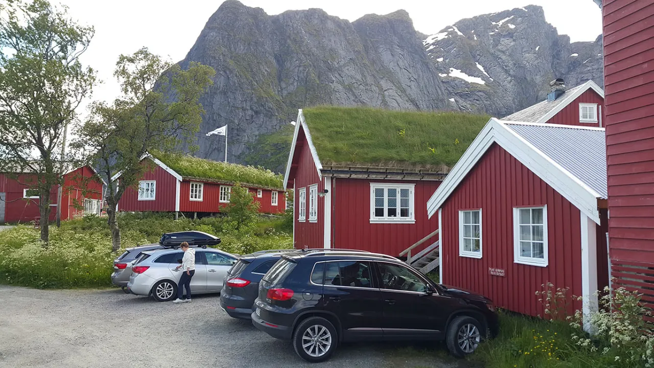 Lofoty Reine domki rorbuer