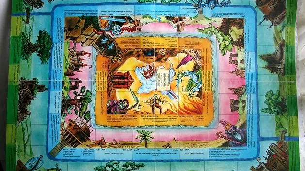 Kultowe gry planszowe lata 90 Polska Eurobiznes Magia i Miecz