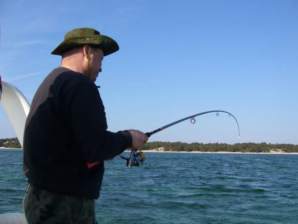 Wędka do łowienia belony z brzegu