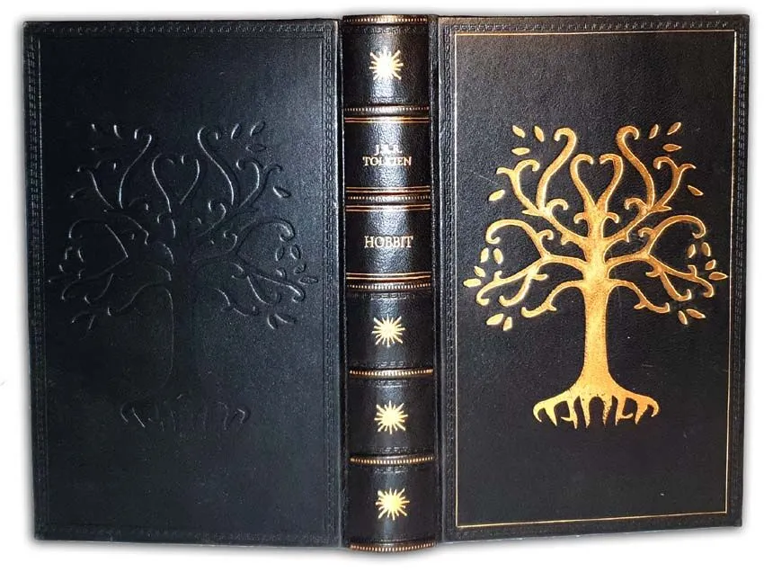 Okładka książki Hobbit pierwsze wydanie