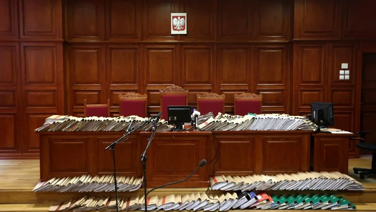 sala sądowa w Polsce