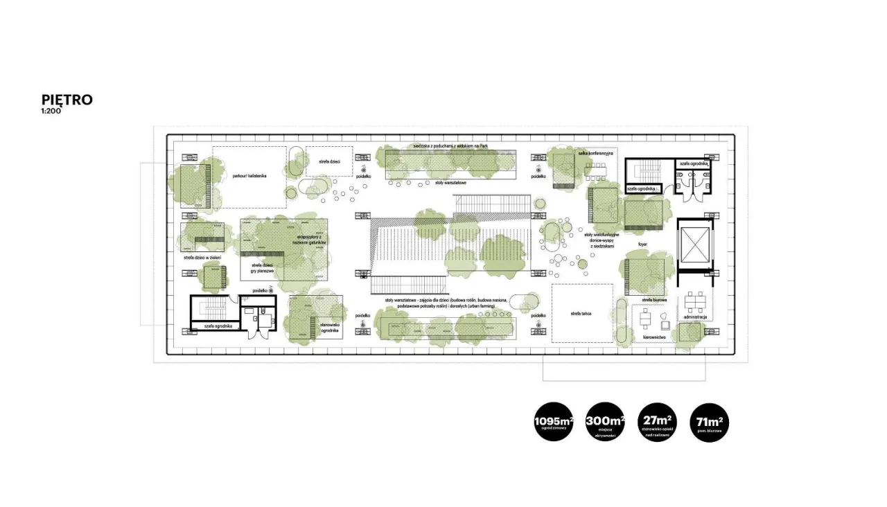 Wizualizacja pawilon Emilia Park Świętokrzyski
