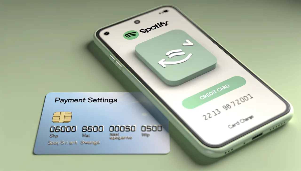 Spotify ustawienia konta płatności