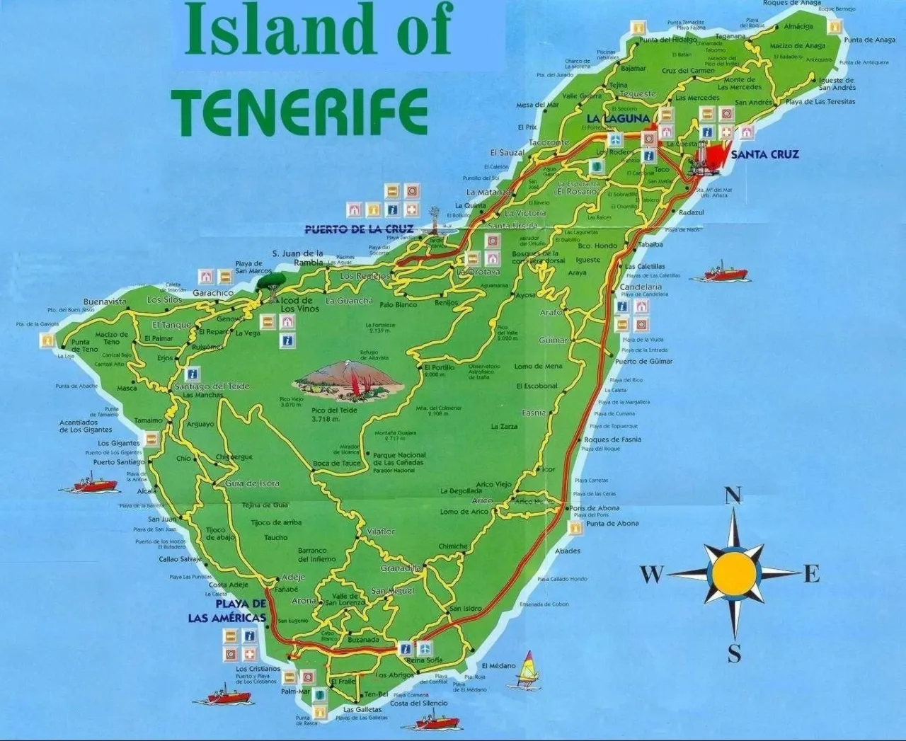 Zdjęcie Mapa atrakcji Teneryfy: wszystko, co musisz zobaczyć na wyspie