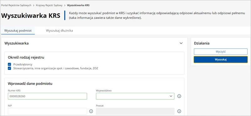 Zdjęcie Numer KRS co to? Kluczowe informacje o identyfikacji podmiotów