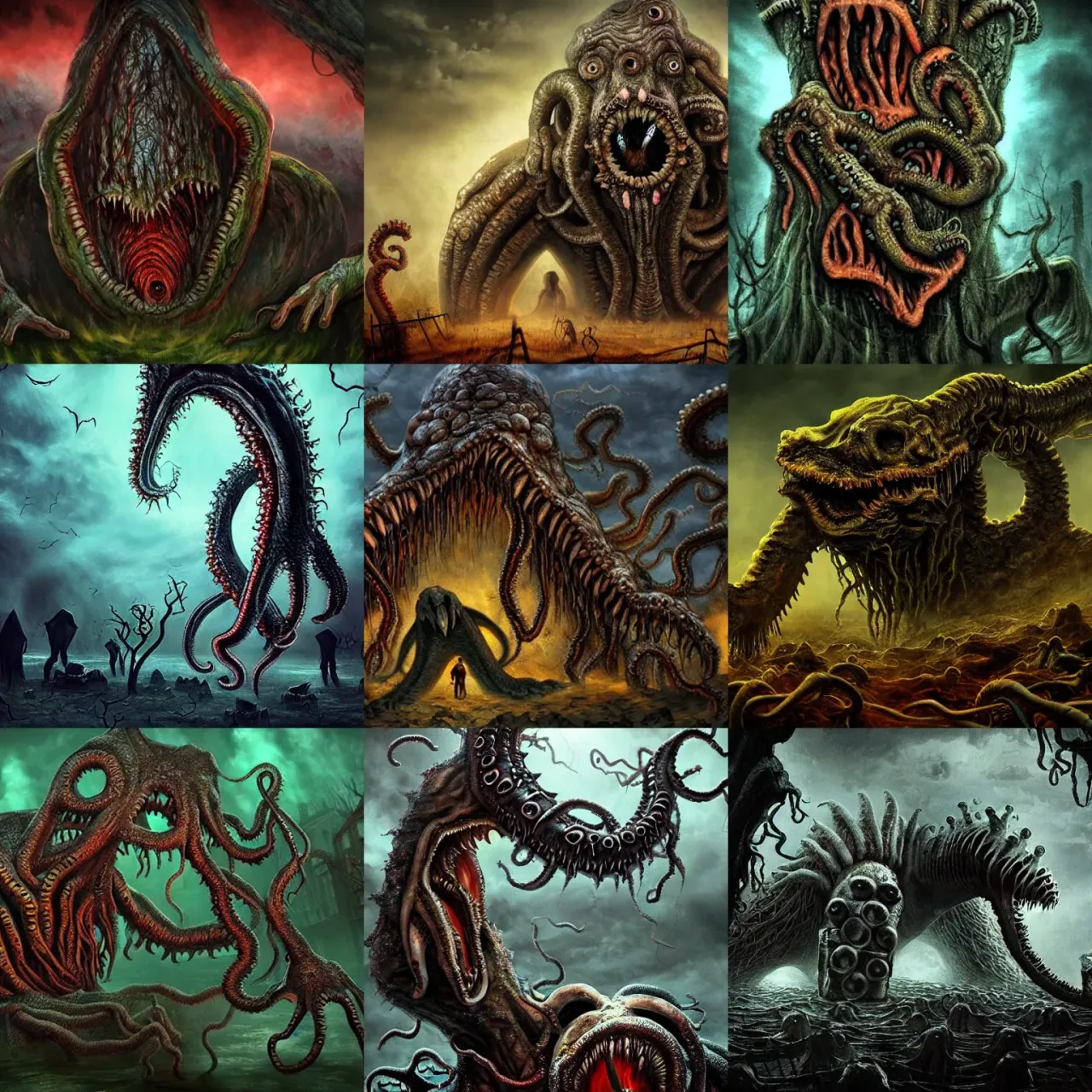 Zdjęcie Lovecraftian horror: Odkryj mroczne tajemnice i kosmiczny lęk