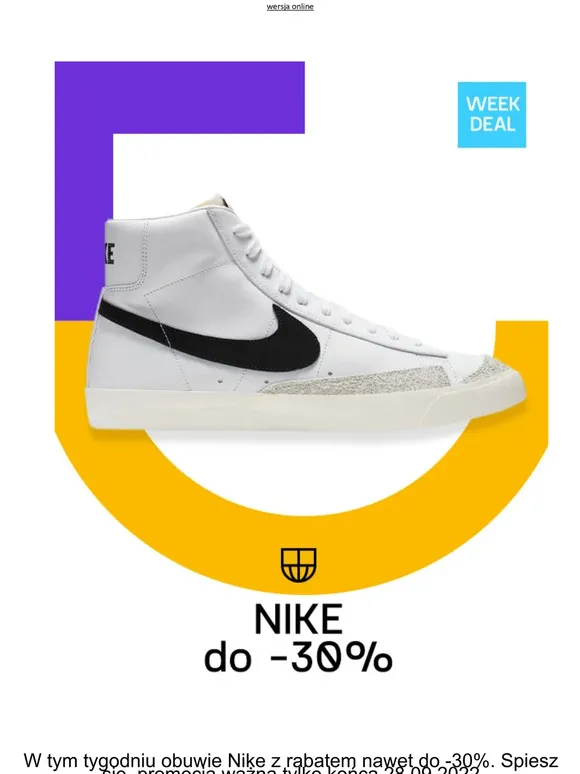 Zdjęcie Nike kiedy promocje - poznaj najlepsze okazje na zniżki i wyprzedaże