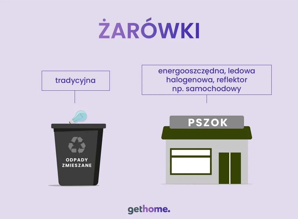 Zdjęcie Gdzie wyrzucić żarówkę aby uniknąć problemów z utylizacją odpadu?