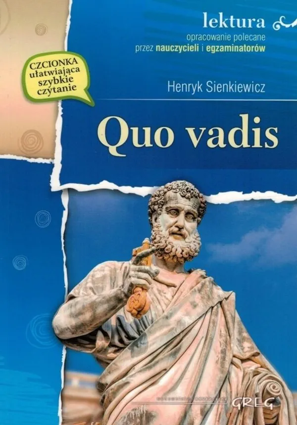 Zdjęcie O czym jest książka Quo Vadis? Główne tematy i postacie w fabule
