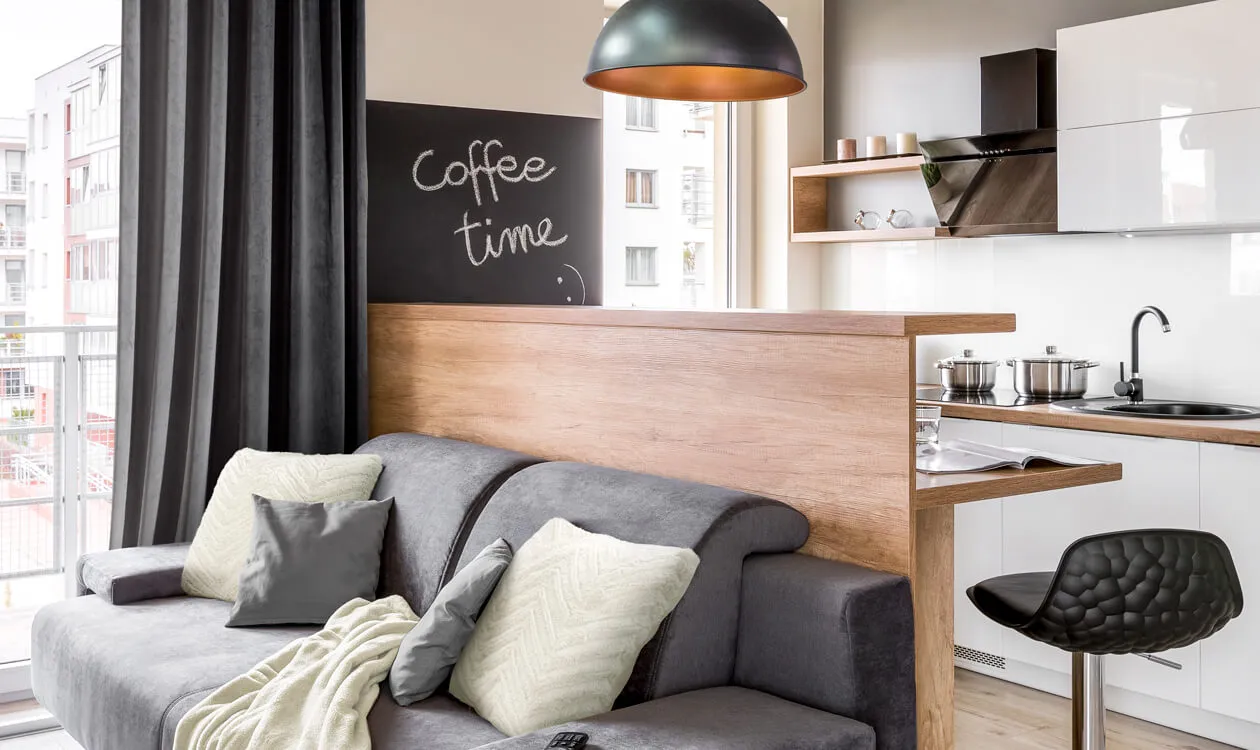 Zdjęcie Jak urządzić salon z kuchnią - praktyczne porady i stylowe inspiracje