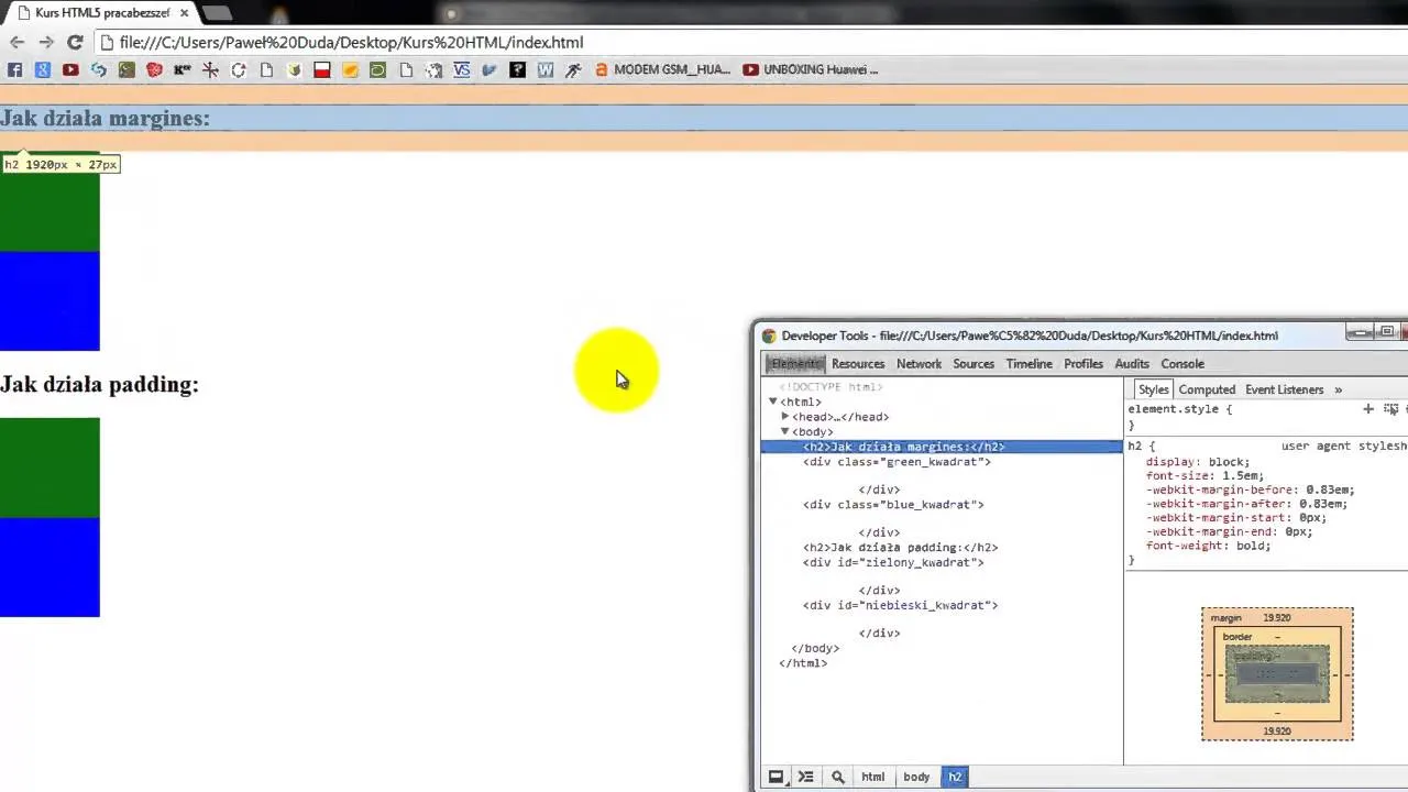 Zdjęcie Jak zrobić margines w HTML - proste triki, które zmienią wszystko
