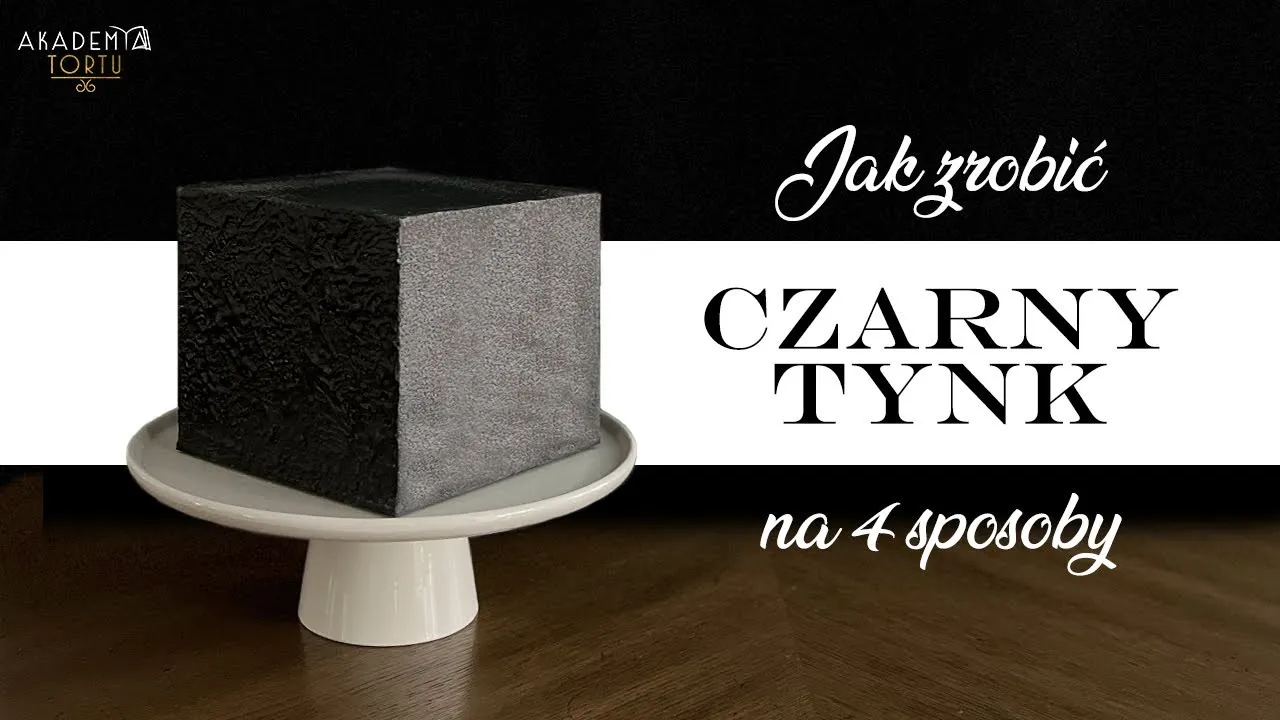 Zdjęcie Jak uzyskać czarny tynk do tortu - łatwe sposoby na idealny efekt