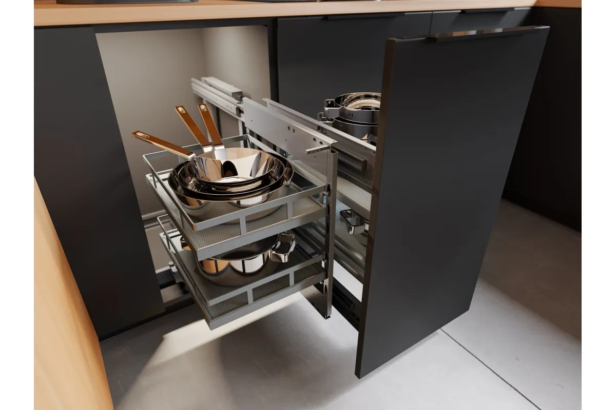 Zdjęcie Jak wyjąć kosz cargo z szafki bez uszkodzeń i frustracji