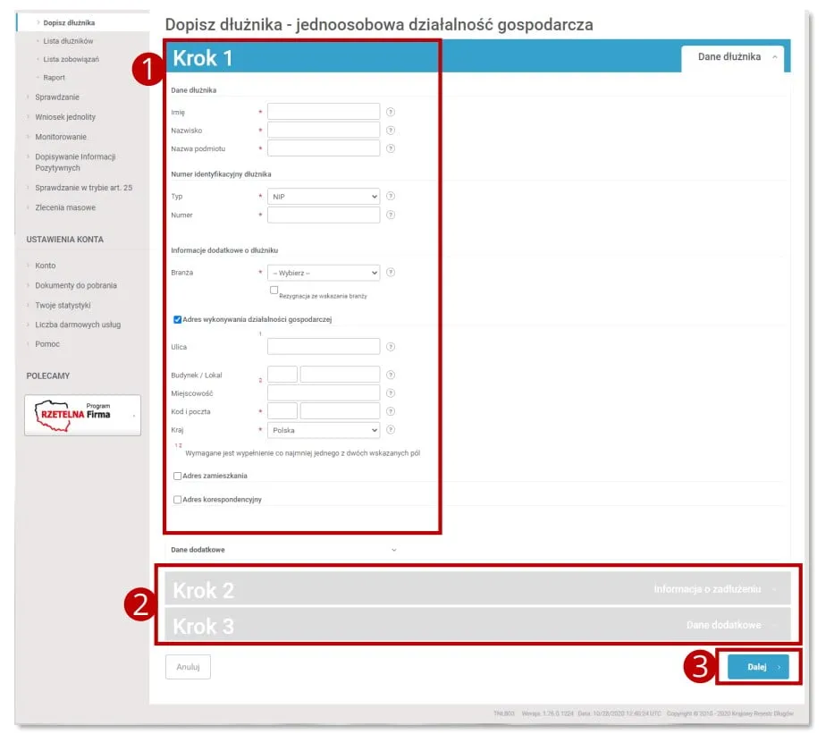 Zdjęcie Ile kosztuje wpisanie dłużnika do KRD i jakie są dodatkowe opłaty