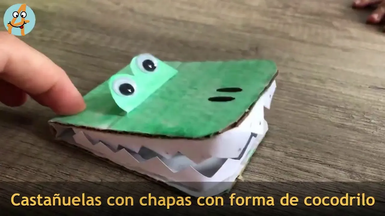 Zdjęcie Cómo hacer castañuelas con material reciclado de forma fácil y divertida