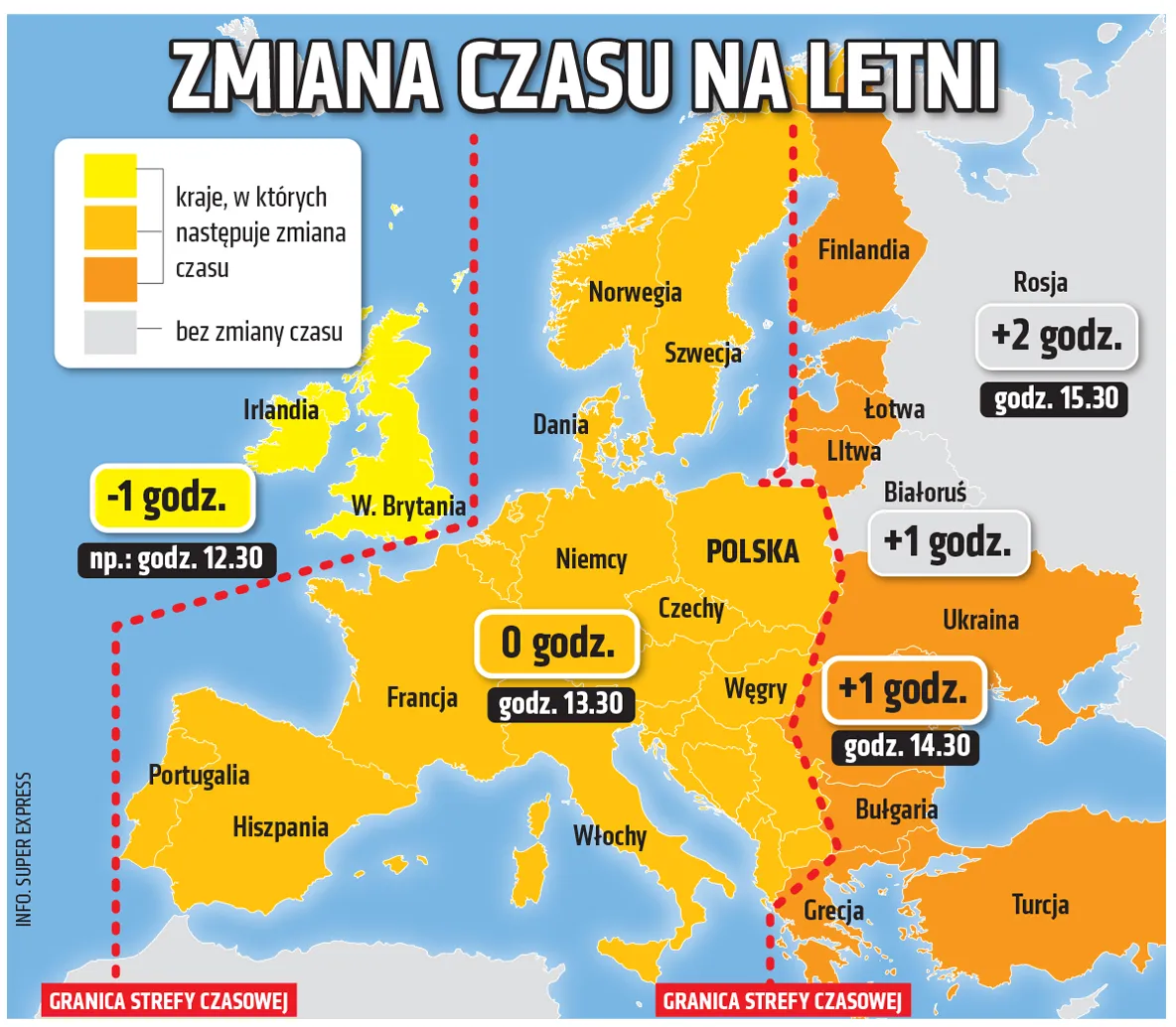 Zdjęcie Zmiana czasu w jakich krajach? Które państwa zrezygnowały z tego?