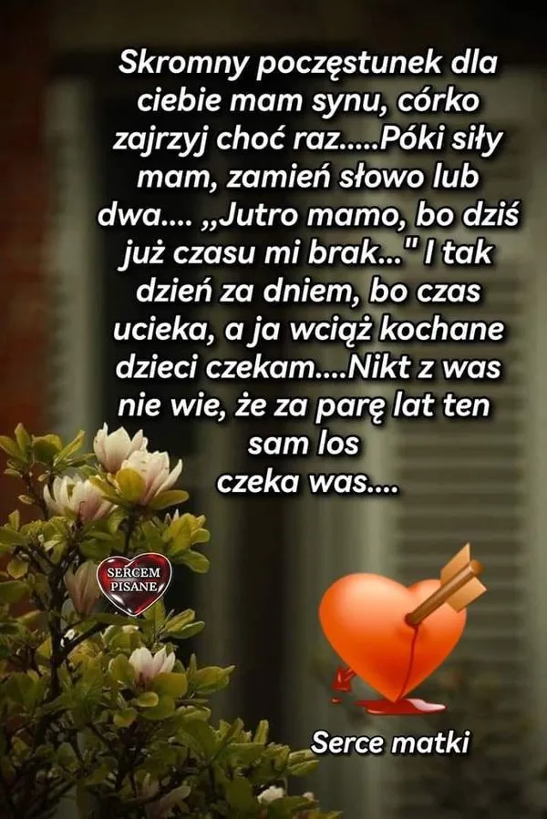 Zdjęcie Serce matki wiersz - odkryj głębię matczynej miłości i bólu