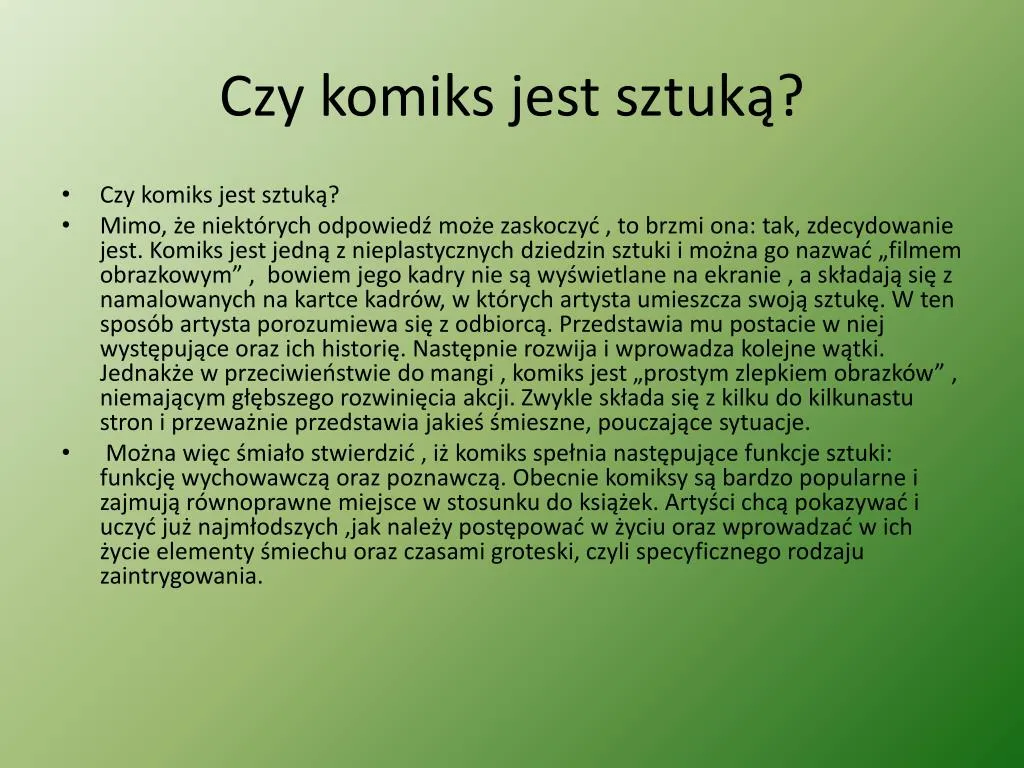 Zdjęcie Czy komiks to literatura? Odkryj kontrowersje i argumenty
