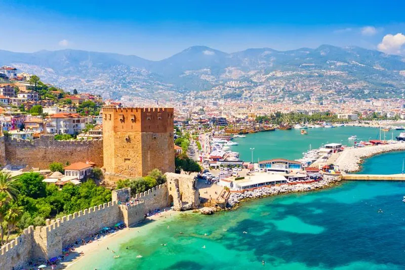 Zdjęcie Turcja Alanya - jakie morze otacza to piękne miasto?