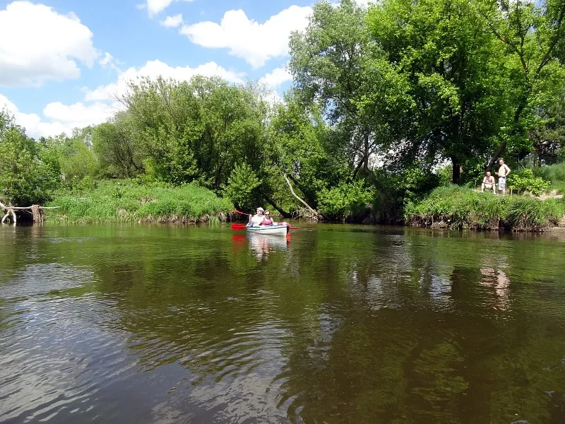 Zdjęcie Spływ kajakowy Wkrą Pomiechówek: Przewodnik, Ceny i Trasy