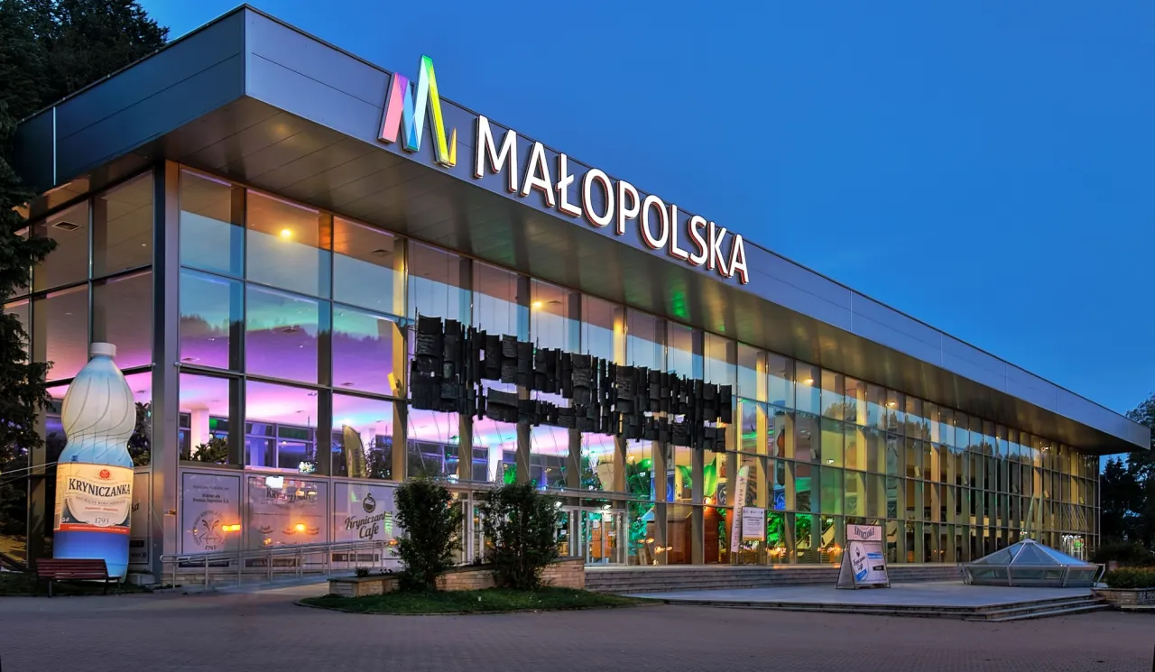 Krynica-Zdrój deptak pijalnia