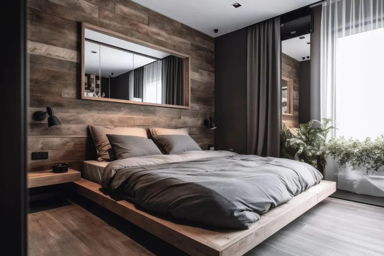 Feng Shui sypialnia lustro